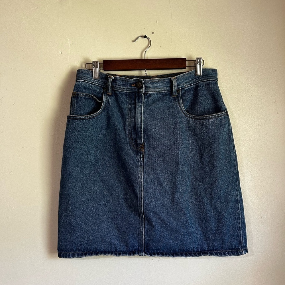 Vintage Jean Skirt